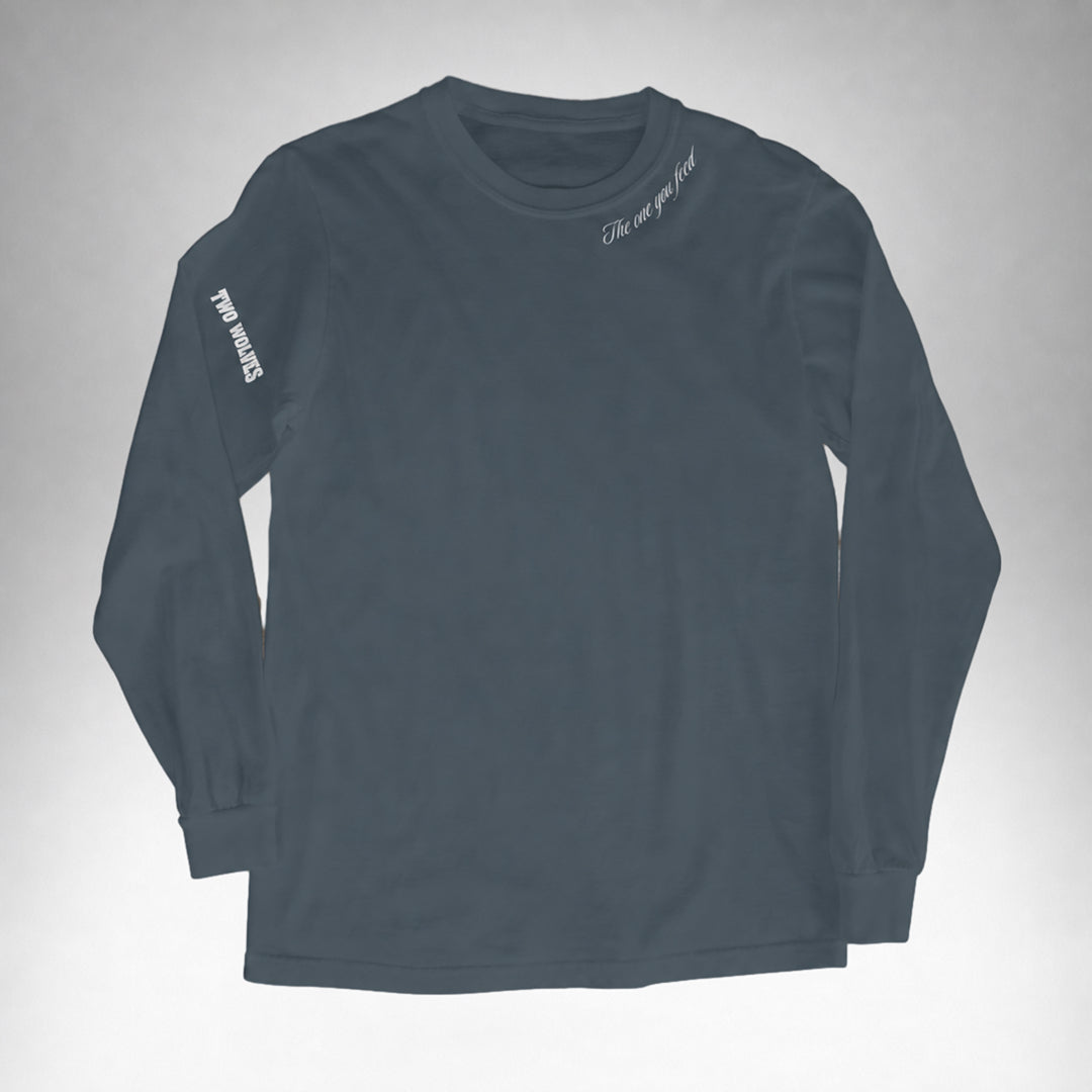 Tee Long Sleeve Staple - Petrol Blue
