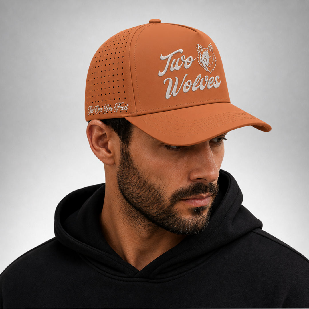 Cap Perfomance Staple - Rust Orange
