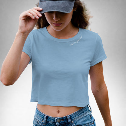 Crop Tops Staple - Caroline Blue