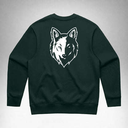Sweater Crew Staple - Pine Green