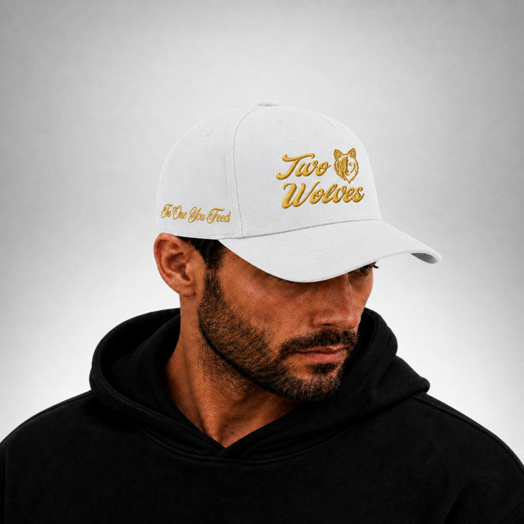 Cap Staple - White