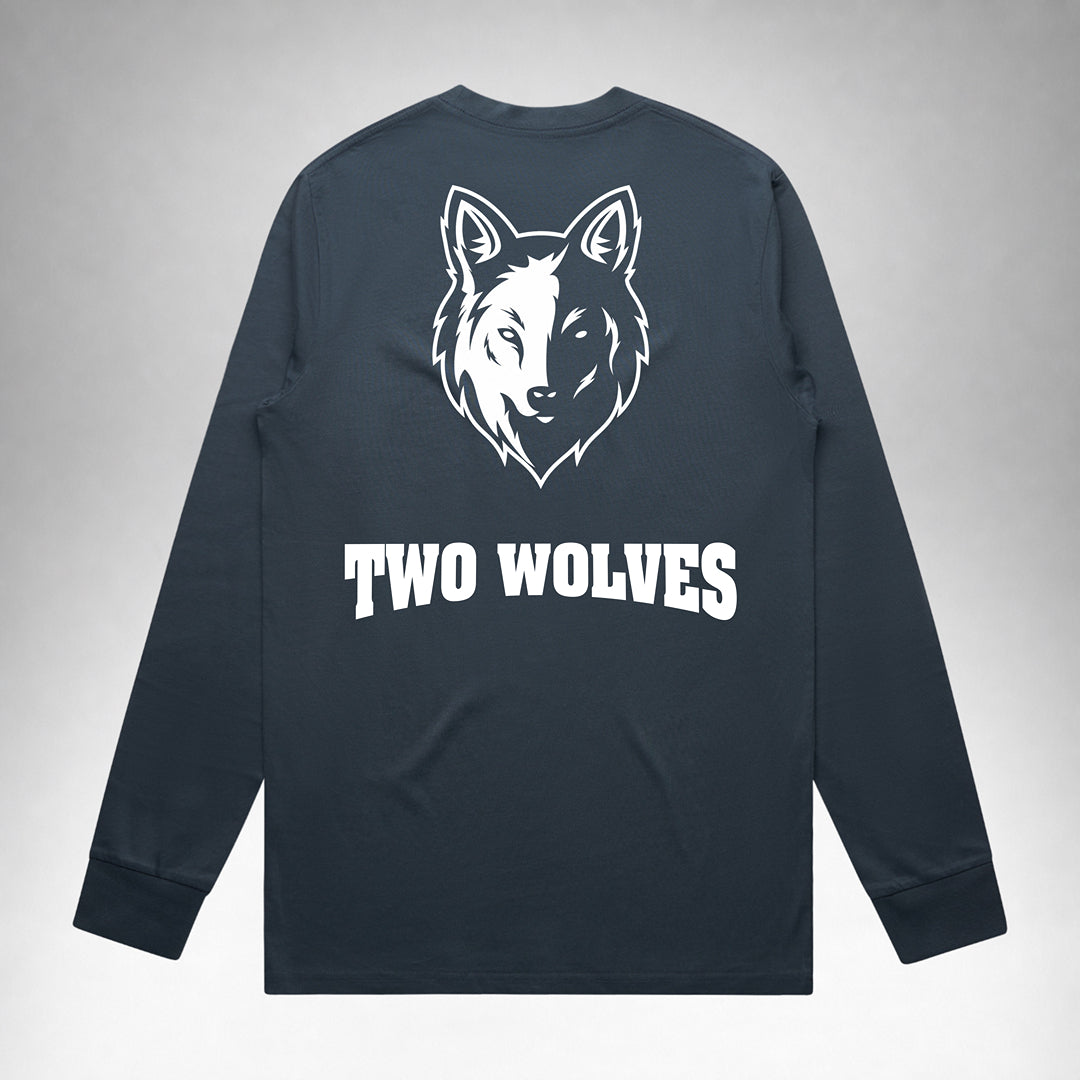Tee Long Sleeve Staple - Petrol Blue