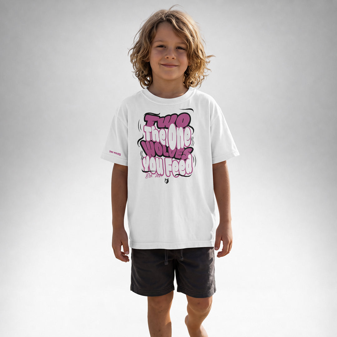 T-Shirt Cubs TOYF - White/Pink