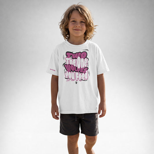 T-Shirt Cubs TOYF - White/Pink