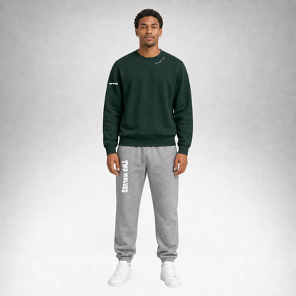 Sweater Crew Staple - Pine Green