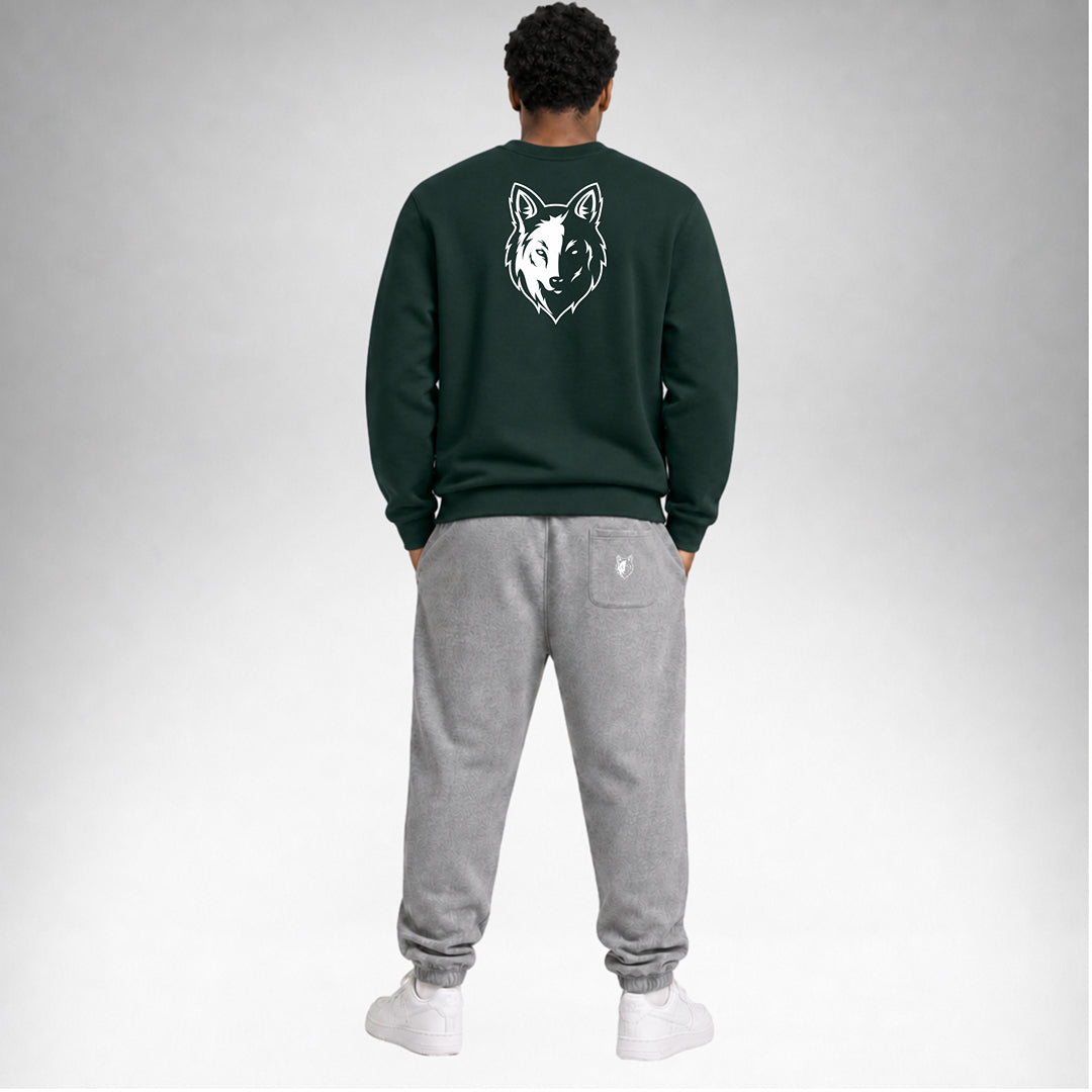 Sweater Crew Staple - Pine Green